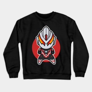 Ultraman Orb Thunder Breastar Chibi Style Kawaii Crewneck Sweatshirt